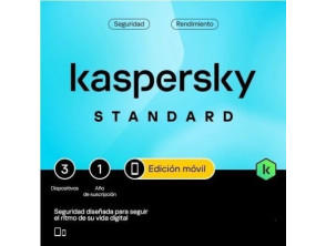 Añadir a la cesta Kaspersky Standard Mobile para Android - Protección para 3 Dispositivos Kaspersky Standard Mobile para Android - Protección para 3 Dispositivos