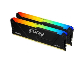 Añadir a la cesta Memoria RAM Kingston FURY Beast RGB 2 x 16GB DDR4 3200MHz CL16 Memoria RAM Kingston FURY Beast RGB 2 x 16GB DDR4 3200MHz CL16