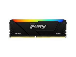 Añadir a la cesta Memoria RAM Kingston FURY Beast RGB 8GB DDR4 3600MHz CL17 1.35V Memoria RAM Kingston FURY Beast RGB 8GB DDR4 3600MHz CL17 1.35V