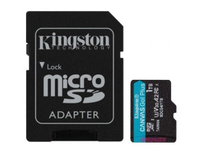 Añadir a la cesta Tarjeta de Memoria Kingston 1TB microSD XC CANVAS Go! Plus con Adaptador - Clase 10 Tarjeta de Memoria Kingston 1TB microSD XC CANVAS Go! Plus con Adaptador - Clase 10