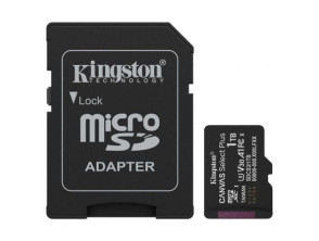 Añadir a la cesta Tarjeta de Memoria Kingston CANVAS Select Plus 1TB microSD XC con Adaptador - Clase 10 Tarjeta de Memoria Kingston CANVAS Select Plus 1TB microSD XC con Adaptador - Clase 10