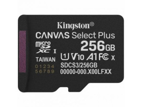 Añadir a la cesta Tarjeta de Memoria Kingston CANVAS Select Plus 256GB microSD XC/ Clase 10 - 150MBs Tarjeta de Memoria Kingston CANVAS Select Plus 256GB microSD XC/ Clase 10 - 150MBs