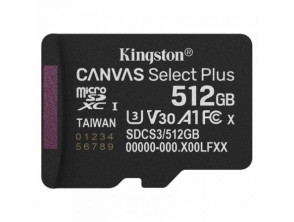Añadir a la cesta Tarjeta de Memoria Kingston CANVAS Select Plus 512GB microSD XC/ Clase 10 - Comprar Ahora - 150MBs Tarjeta de Memoria Kingston CANVAS Select Plus 512GB microSD XC/ Clase 10 - Comprar Ahora - 150MBs