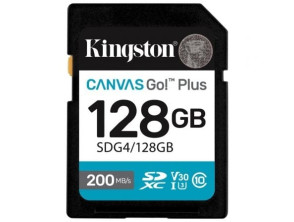 Añadir a la cesta Tarjeta de Memoria Kingston CANVAS Go! Plus 128GB SD XC/ Clase 10 Tarjeta de Memoria Kingston CANVAS Go! Plus 128GB SD XC/ Clase 10