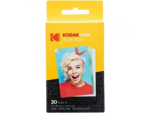 Papel Fotográfico para Cámara Printomatic y STEP Touch Kodak Zink/ 2"x3"/ 20g - 20 Hojas