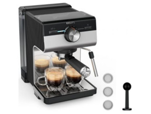 Añadir a la cesta Cafetera Expreso Krups Authentic+ XP384E10 15 Bares 1450W Cafetera Expreso Krups Authentic+ XP384E10 15 Bares 1450W