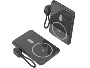 Powerbank Leotec LEPOWW20W5K 5000mAh Wireless Negra 20W