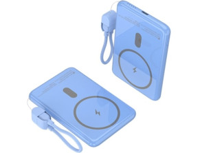 Powerbank Leotec LEPOWW20W5B Azul 5000mAh Wireless 20W