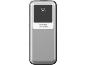 Powerbank Leotec LEPOW35W10S/ 35W/ 10000mAh - Plata y Gris