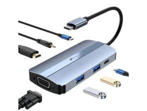 Añadir a la cesta Docking USB Tipo-C Leotec LEDS04 con HDMI 4K, VGA y Audio Docking USB Tipo-C Leotec LEDS04 con HDMI 4K, VGA y Audio