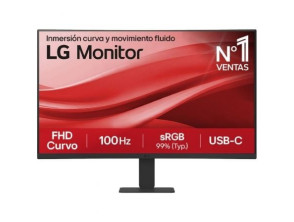 Monitor Curvo LG 27" Full HD Modelo 27U421A-B