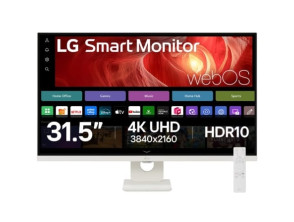 Smart Monitor LG 32U721SA-W - 31.5" 4K Multimedia Smart TV