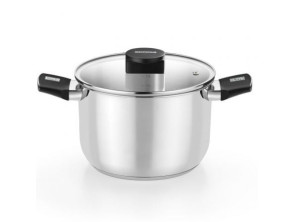 Olla Elite Inox de 24cm y 6.5L en Acero Inoxidable - MONIX