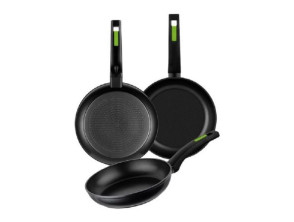 Pack de 3 Sartenes Monix Green - Ø18cm / Ø22cm / Ø26cm