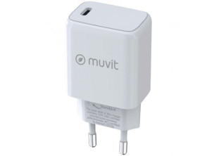 Cargador de Pared Tipo-C MUVIT FOR CHANGE MCACC0014 - Accesorio SmartPhones