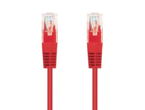 Añadir a la cesta Cable de Red RJ45 UTP Nanocable 10.20.0402-R Cat.6/ 2m - Rojo Cable de Red RJ45 UTP Nanocable 10.20.0402-R Cat.6/ 2m - Rojo
