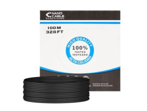 Añadir a la cesta Bobina de Cable RJ45 para Exteriores UTP Nanocable 10.20.0502-EXT-BK Cat.6/ 100m/ Impermeable - Negro Bobina de Cable RJ45 para Exteriores UTP Nanocable 10.20.0502-EXT-BK Cat.6/ 100m/ Impermeable - Negro