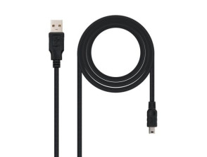 Añadir a la cesta Cable USB 2.0 Nanocable Macho USB - Macho MiniUSB 50cm Cable USB 2.0 Nanocable Macho USB - Macho MiniUSB 50cm