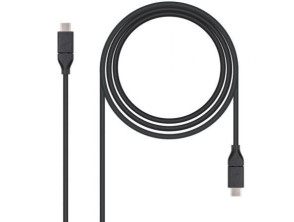 Añadir a la cesta Tipo C Cable USB 3.1 1m Macho a Macho - Nanocable 10.01.4101 Tipo C Cable USB 3.1 1m Macho a Macho - Nanocable 10.01.4101
