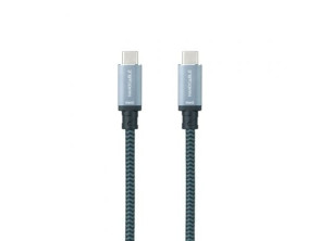 Cable USB 3.1 Tipo-C Nanocable 10.01.4102-COMB/ USB Tipo-C Macho - USB Tipo-C Macho/ Hasta 100W/ 10Gbps/ 2m