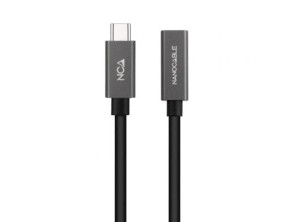 Cable Alargador Nanocable 3.2 USB Tipo-C Macho a USB Tipo-C Hembra 2m