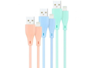 Añadir a la cesta Cables USB 2.0 Lightning Nanocable 10.10.0401-A1/ USB Macho - Lightning Macho/ 1m/ 3 Unidades - Rosa, Azul y Verde Cables USB 2.0 Lightning Nanocable 10.10.0401-A1/ USB Macho - Lightning Macho/ 1m/ 3 Unidades - Rosa, Azul y Verde