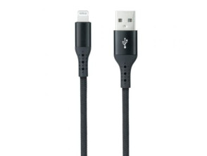 Añadir a la cesta CABLE LIGHTNING A USB 2.0 1 M NEGRO MALLADO NANOCABLE - Negro CABLE LIGHTNING A USB 2.0 1 M NEGRO MALLADO NANOCABLE - Negro