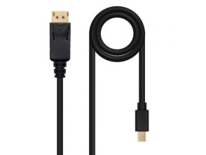 Cable Mini DisplayPort 1.2 4K Nanocable 10.15.2402 - DisplayPort Macho a Mini DisplayPort Macho/ 2m