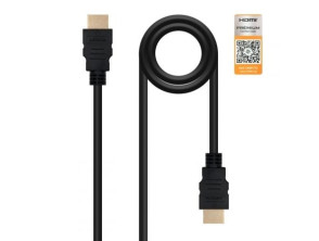 Añadir a la cesta Cable HDMI 2.0 4K Nanocable 10.15.3601-L150/ HDMI Macho - HDMI Macho/ 1.5m/ Certificado Cable HDMI 2.0 4K Nanocable 10.15.3601-L150/ HDMI Macho - HDMI Macho/ 1.5m/ Certificado