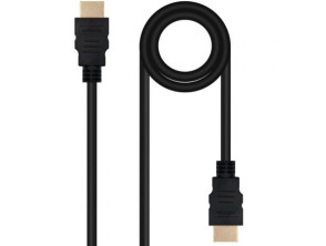 Añadir a la cesta Cable HDMI 2.0 4K Nanocable 1.5m - HDMI Macho a HDMI Macho - Negro Cable HDMI 2.0 4K Nanocable 1.5m - HDMI Macho a HDMI Macho - Negro
