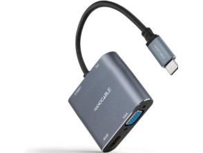 Añadir a la cesta Conversor Nanocable USB Tipo-C Macho a HDMI 4K Hembra, VGA Hembra, USB Tipo-C PD Hembra y USB Hembra - 15cm Conversor Nanocable USB Tipo-C Macho a HDMI 4K Hembra, VGA Hembra, USB Tipo-C PD Hembra y USB Hembra - 15cm