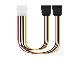 Añadir a la cesta Cable Duplicador de Alimentación Nanocable Molex Macho - 2x SATA Hembra 10.19.0101 Cable Duplicador de Alimentación Nanocable Molex Macho - 2x SATA Hembra 10.19.0101