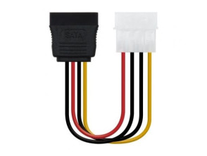Añadir a la cesta Cable de Alimentación SATA Nanocable - Molex Macho a SATA Hembra Cable de Alimentación SATA Nanocable - Molex Macho a SATA Hembra