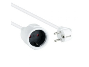 Añadir a la cesta Cable Alargador de Corriente Nanocable 10.22.0605-W/ Schuko Hembra - Schuko Macho/ 5m Cable Alargador de Corriente Nanocable 10.22.0605-W/ Schuko Hembra - Schuko Macho/ 5m