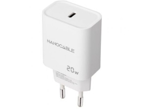 Cargador de Pared Nanocable Tipo-C 20W - Modelo 10.10.2005