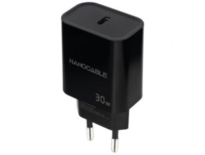 Cargador de Pared Nanocable 10.10.2010/ 1xUSB Tipo-C/ 30W
