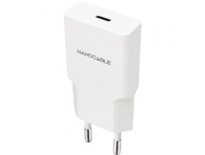 Cargador de Pared Nanocable 20W USB Tipo-C Modelo 10.10.2021