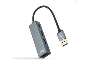 Añadir a la cesta HUB 4 PUERTOS USB 3.0 10 CM NANOCABLE - Gris HUB 4 PUERTOS USB 3.0 10 CM NANOCABLE - Gris