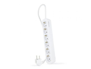 Añadir a la cesta Tomas de Corriente 6 Regleta Nanocable con Cable 1.4m - NANO CABLE Tomas de Corriente 6 Regleta Nanocable con Cable 1.4m - NANO CABLE