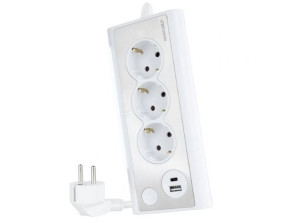 Añadir a la cesta Regleta con Interruptor Nanocable 3 Tomas de Corriente + 1 USB + 1 USB Tipo-C + Cable 1.5m Regleta con Interruptor Nanocable 3 Tomas de Corriente + 1 USB + 1 USB Tipo-C + Cable 1.5m