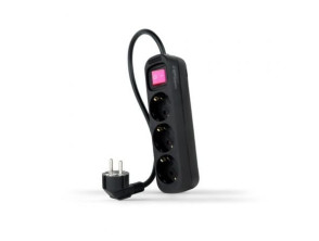 Añadir a la cesta Regleta Nanocable con Interruptor - 3 Tomas de Corriente - Cable 1.4m Regleta Nanocable con Interruptor - 3 Tomas de Corriente - Cable 1.4m