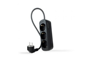Añadir a la cesta Regleta Nanocable 10.38.0003-NS-BK/ 3 Tomas de Corriente/ Cable 1.4m Regleta Nanocable 10.38.0003-NS-BK/ 3 Tomas de Corriente/ Cable 1.4m