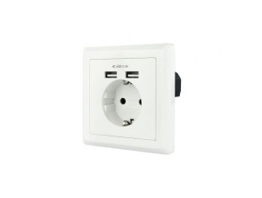 Añadir a la cesta Roseta de Pared Schuko Nanocable Roseta de Pared Schuko Nanocable