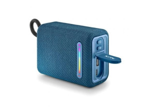 ALTAVOZ BLUETOOTH PORTABLE NGS COMPATIBLE CON TECNOLOGÍA BLUETOOTH, LUCES RGB E IMPERMEABILIDAD IPX6 - Azul