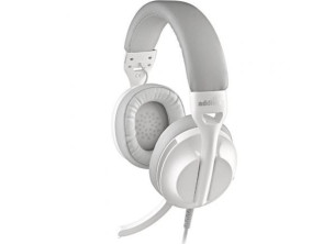 HEADSET USB-C NGS VOX805 USB-C CONTROL DE VOLUMEN 2m MICROFONO REGULABLE ADAPTADOR USB-A BLANCO - Blancos