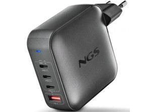 Cargador de Portátil GaN NGS BUD 165W/ 165W/ Automático