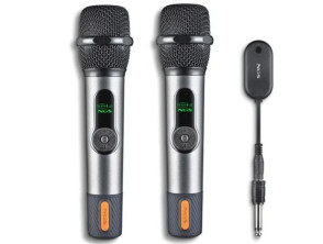 Pack de 2 Micrófonos Inalámbricos NGS Singer Star Duo