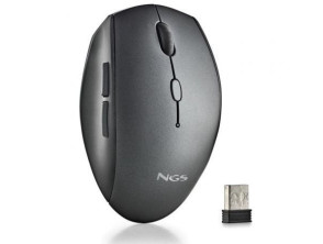 Añadir a la cesta Ratón Inalámbrico NGS Bee Black - Negro, Inalámbrico, Diseño Ergonómico Ratón Inalámbrico NGS Bee Black - Negro, Inalámbrico, Diseño Ergonómico