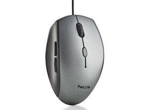 Añadir a la cesta Ratón Ergonómico NGS Moth Gray - 1600 DPI Ratón Ergonómico NGS Moth Gray - 1600 DPI