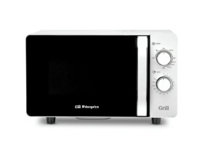 Microondas Orbegozo MIG 2070 CE con Grill 700W y Capacidad 20L